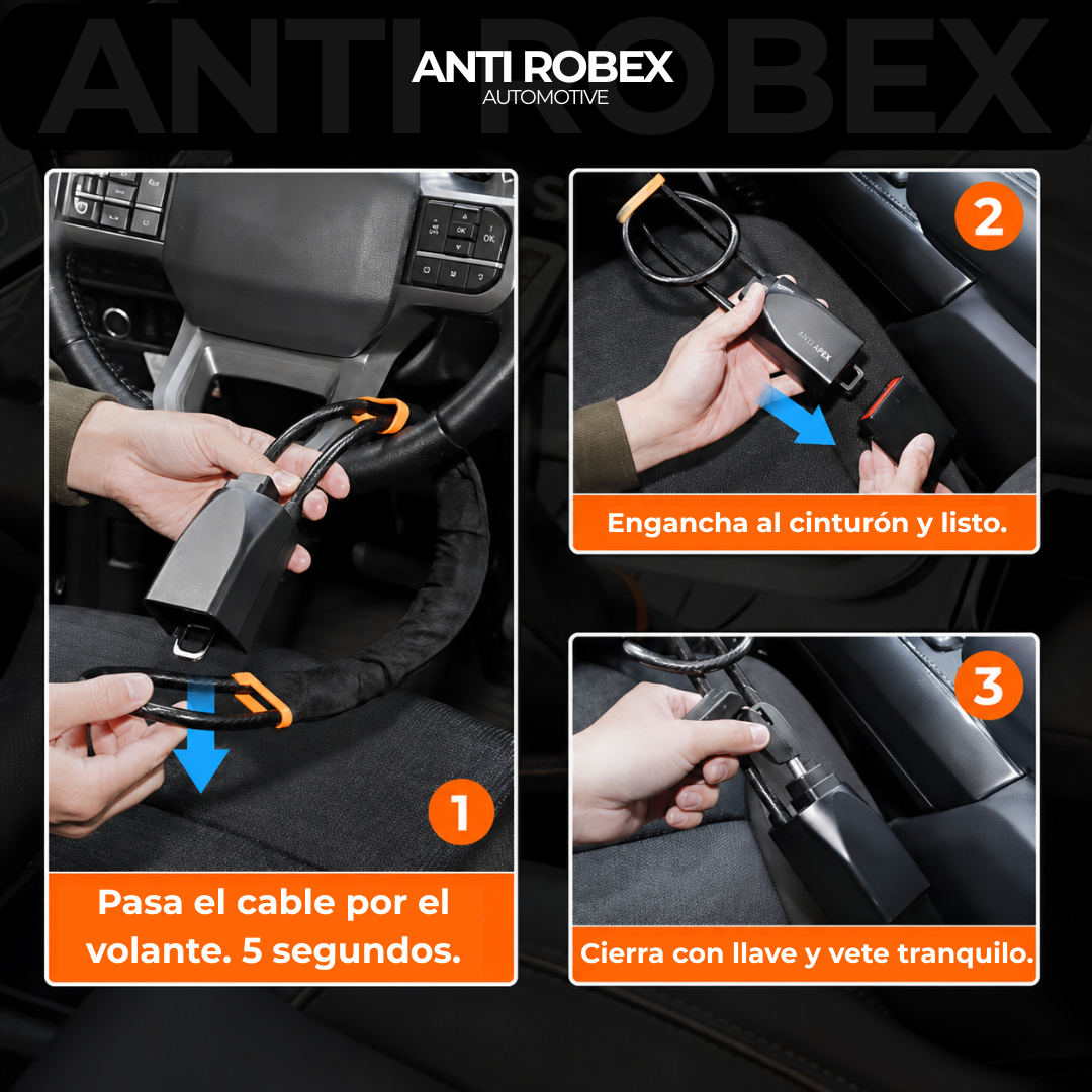 ANTI-ROBEX™ Candado Antirrobo