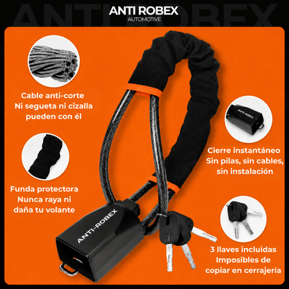 ANTI-ROBEX™ Candado Antirrobo